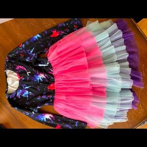 Girls unicorn dress